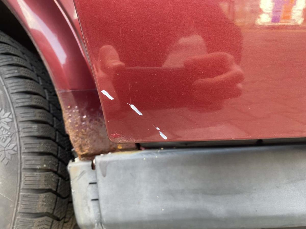 Opel Astra G original T&uuml;r hinten rechts Z549 Marseillerot Rohbau Bj.1999